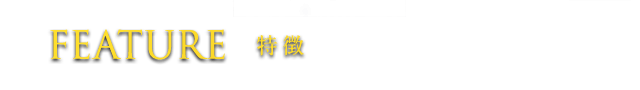 FEATURE 特徴