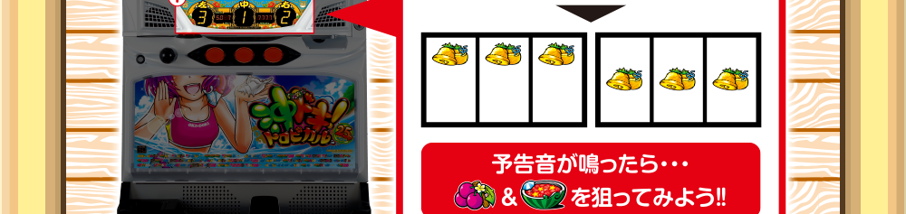 ボーナス中の打ち方
