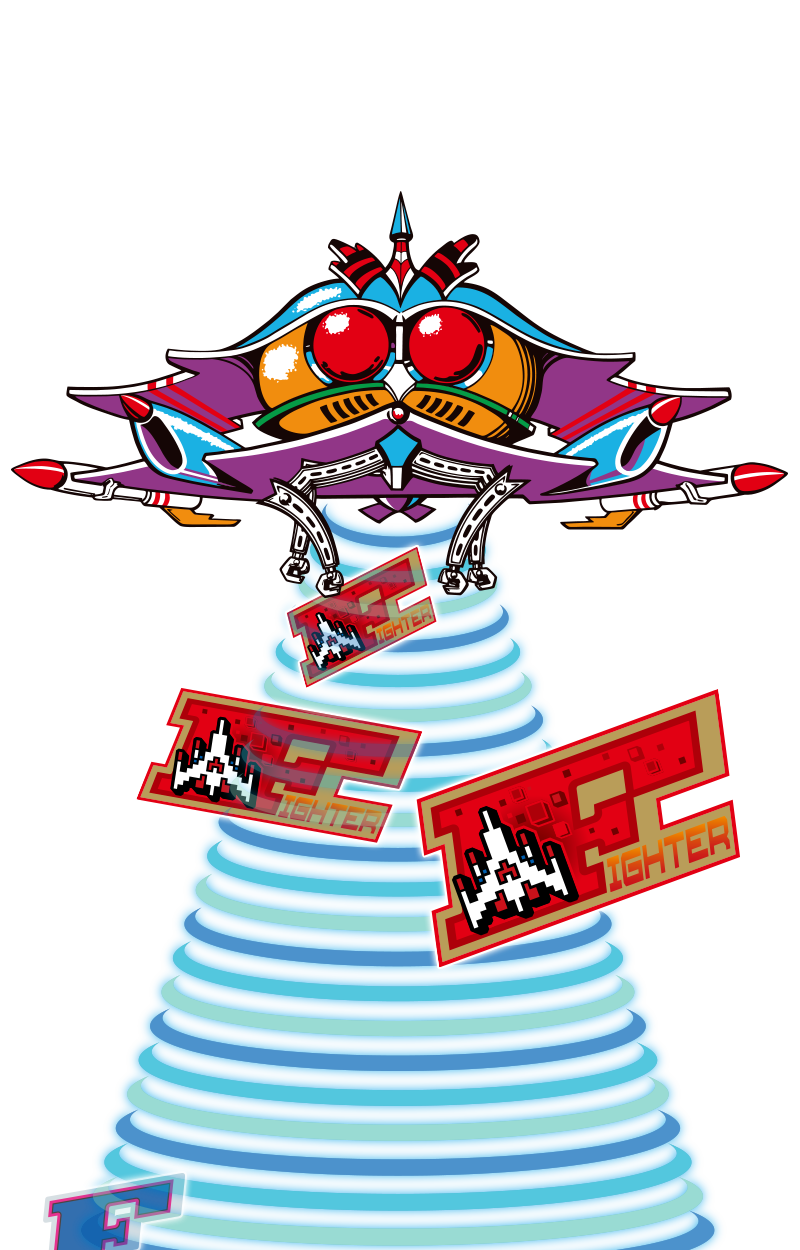 「SLOTギャラガ」機種サイト