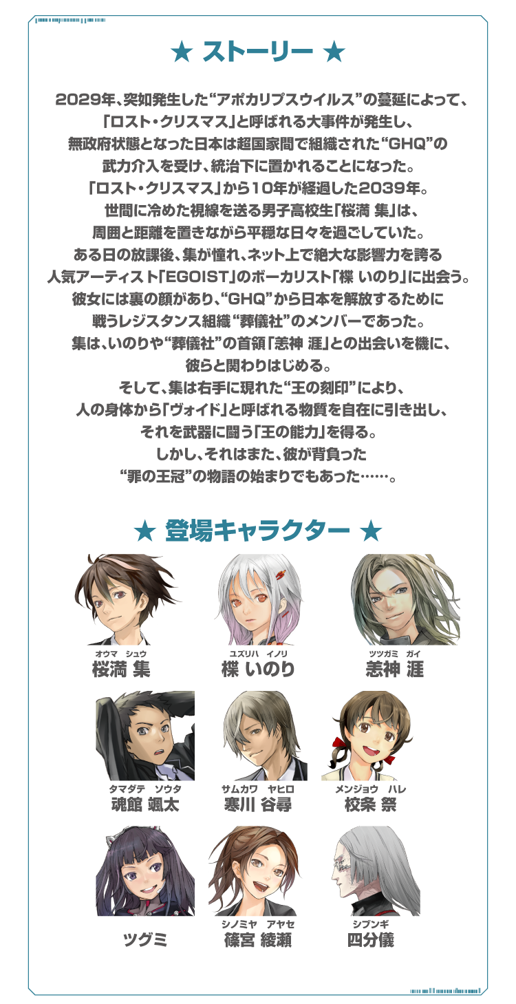 Slotギルティクラウン公式サイト